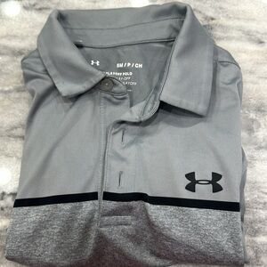 Multi tone Gray Under Armour Golf shirt